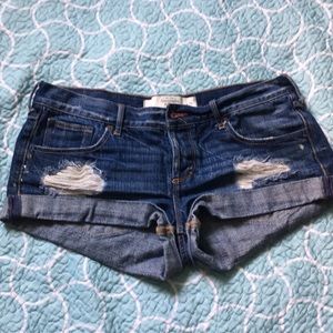 A&F jean shorts